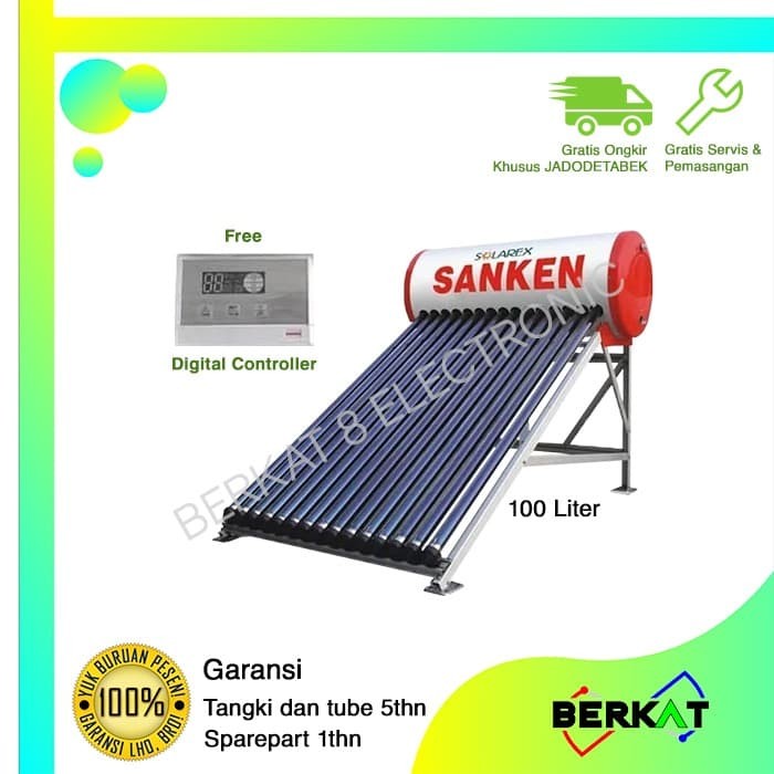 Jual Pemanas Air Tenaga Matahari Sanken Solar Water Heater ...