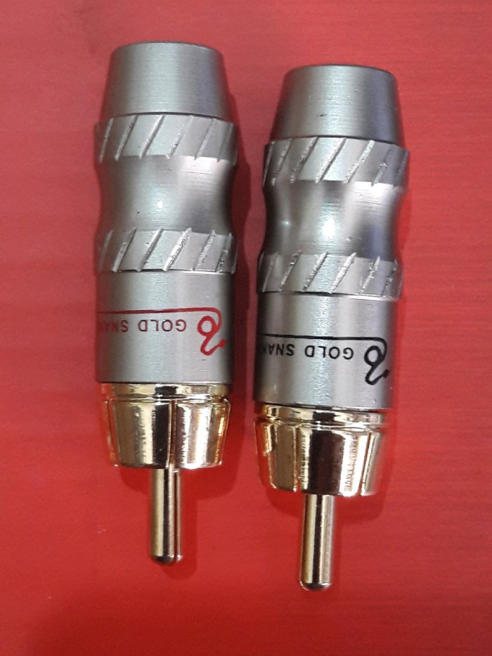 Jual jek rca silver jek rca gold snake elektronik