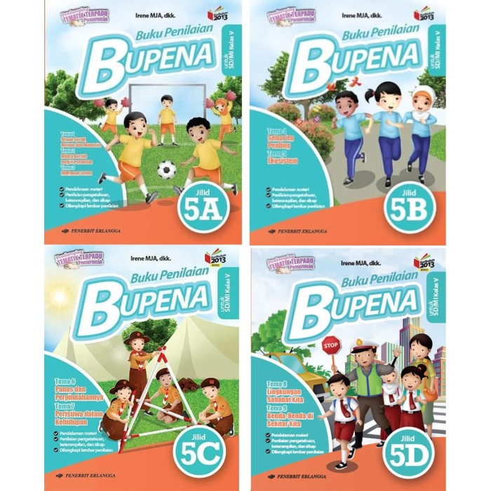 Buku Bupena Kelas 5 Jilid 5D Pdf - Download Buku Bupena 5d Sd Mi Kelas 5 Tema 8 Dan Tema 9 Pendamping Tematik Shopee Indonesia Pics