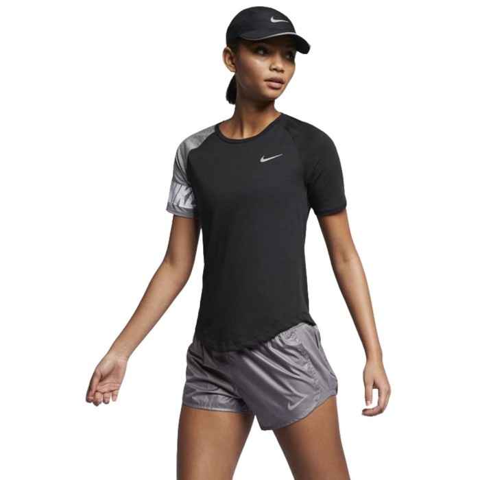 black nike running top womens