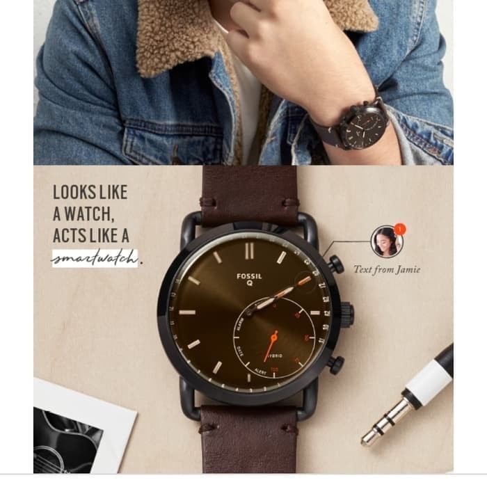 fossil smartwatch commuter