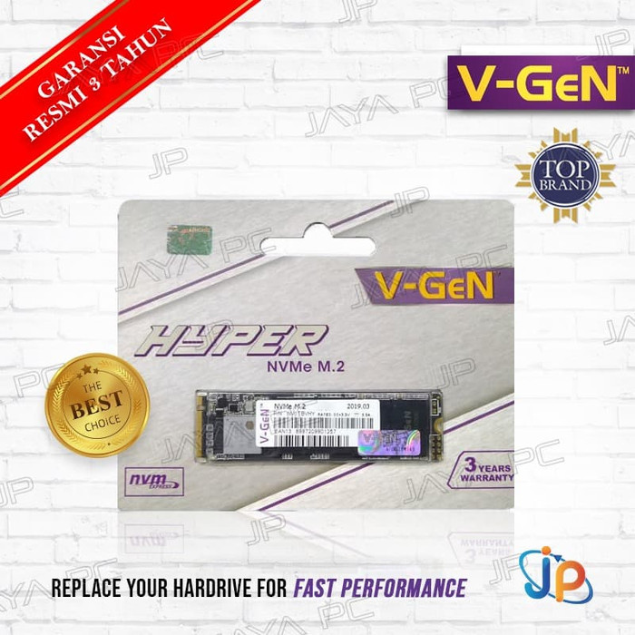 Jual V-Gen SSD Hyper M.2 Pcie Gen3 Nvme 2280 128GB - VGen