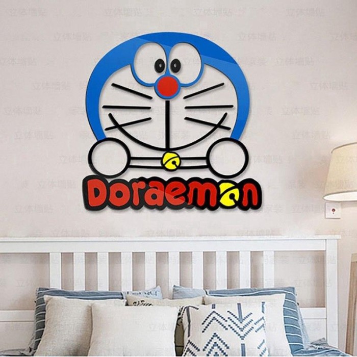 30 Lukisan Dinding Kamar  Doraemon  Simple  Rudi Gambar