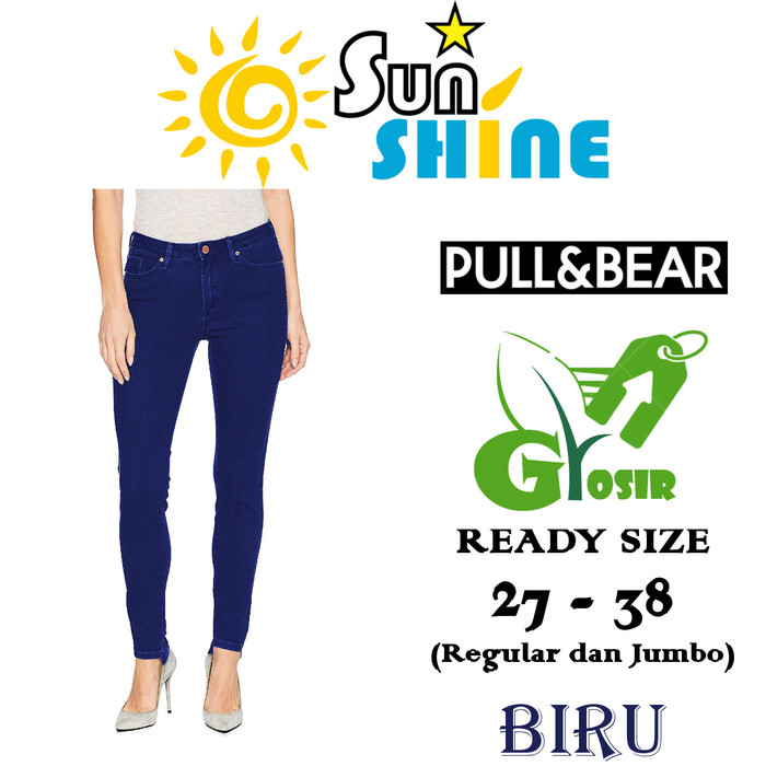 ukuran celana pull and bear wanita