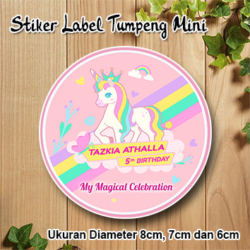 20+ Trend Terbaru Stiker Ulang Tahun Anak Unicorn