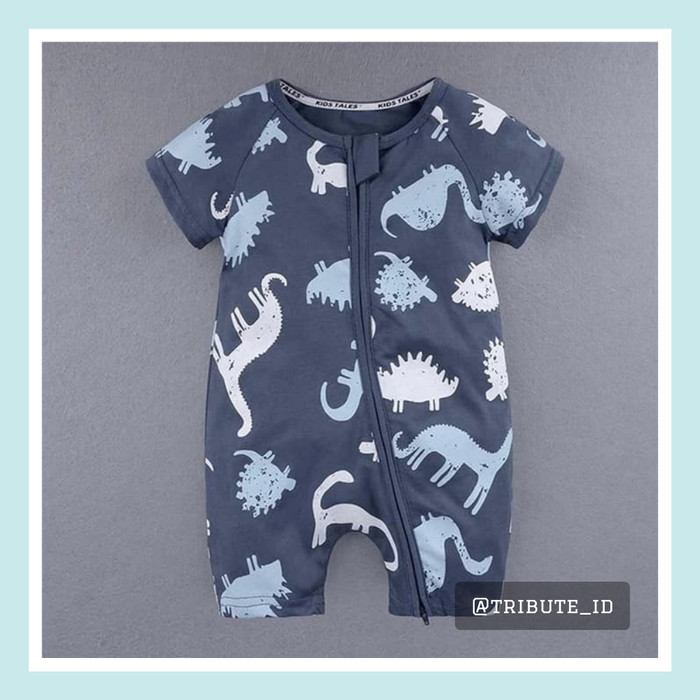 dino jumpsuit baby