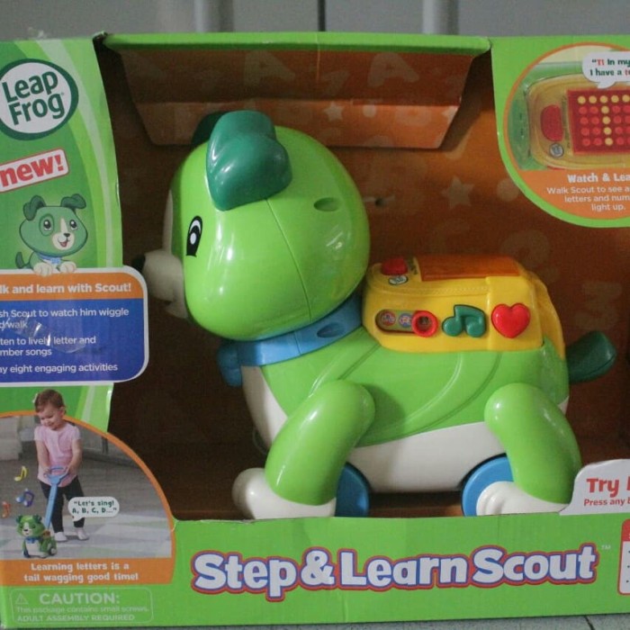 leapfrog step and learn scout