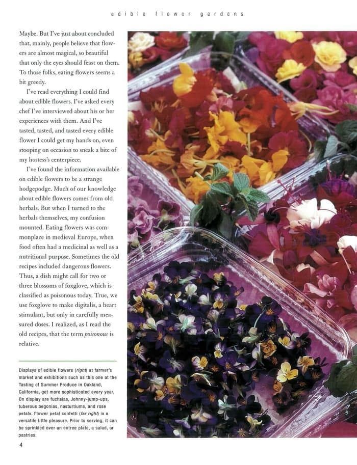 Jual The Edible Flower Garden By Rosalind Creasy Ebook E Book Dki Jakarta Knowledge Tree 2 Tokopedia