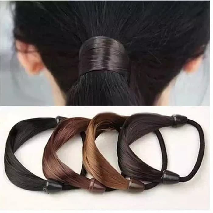 Jual Ikat Rambut  Kuncir  Kepang Ponytail Gaya  Korea  Untuk 