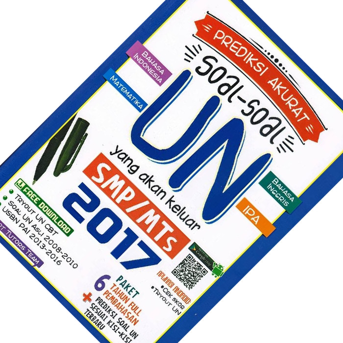 Jual 6244 Prediksi Akurat Soal Soal Un Yang Akan Keluar Smp Mts