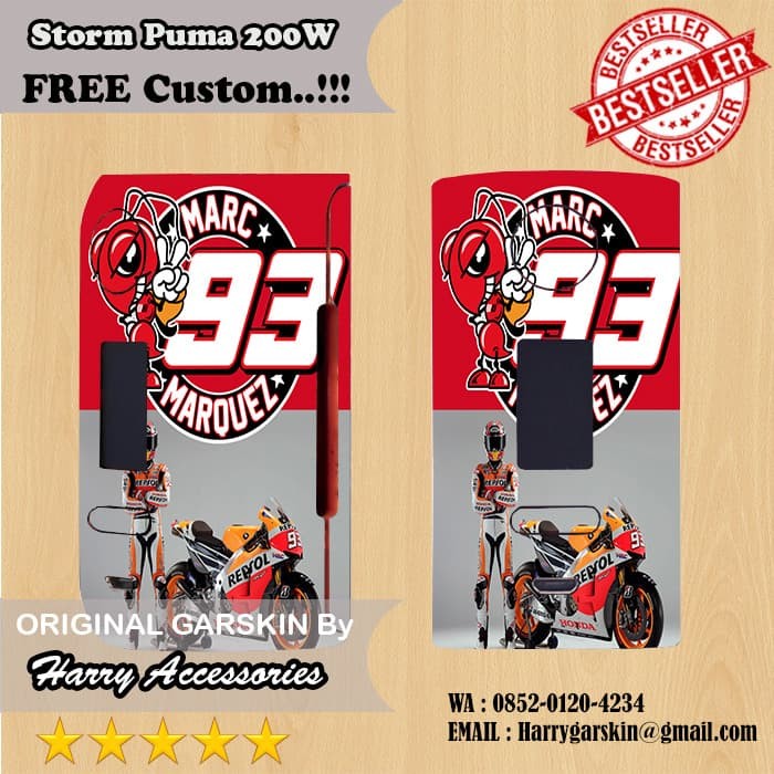 Jual Garskin Mod Puma 200w Kab Sleman Mega Skin Pro Tokopedia