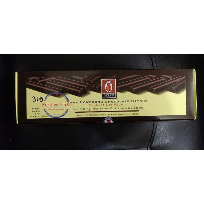 Jual Coklat Stick Baton Tulip Dark Compound Chocolate ...