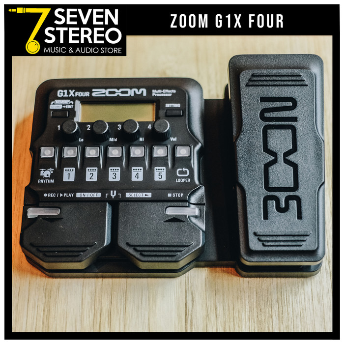 Jual Zoom G1X FOUR / G1X4 Multi Effect Processor Kota Bandung SEVEN