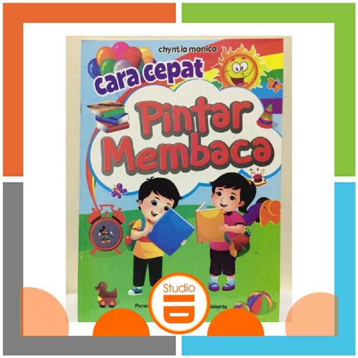 Jual Buku Cara Cepat Pintar Membaca Untuk Anak Tk Sd Kelas 1 Jakarta Pusat Studio Id Tokopedia