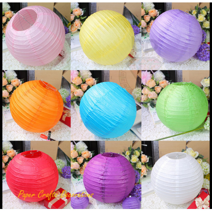 Jual LAMPION KAIN POLOS 30 CM LAMPION WARNA LAMPION PESTA LAMPION IMLEK