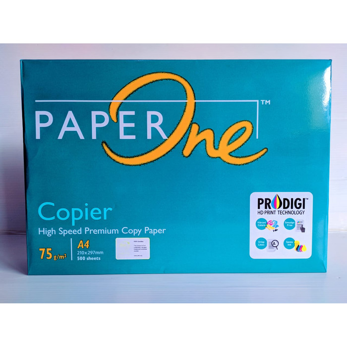 Jual Kertas  Paper One A4  75 Gr Jakarta Timur 