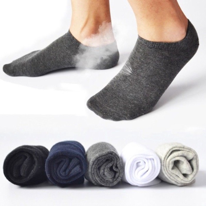 Jual 5 Pair Men Women Cotton Soft Boat Socks Invisible Low Sport Summer Jakarta Selatan Flower Ever Tokopedia