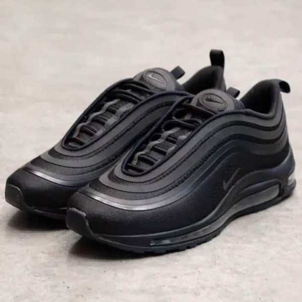 Jual Nike Air Max 97 Ultra Triple Black 918356 002 Hitam, 43 DKI Jakarta High Gentleman OS | Tokopedia Jual Nike Air Max 97 Ultra Triple Black 918356 002 Hitam, 43 DKI Jakarta High Gentleman OS | Tokopedia