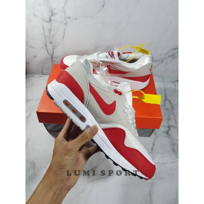 Jual Nike Air Max 1 OG Anniversary University Red Kota Bandung lumineuse | Tokopedia Jual Nike Air Max 1 OG Anniversary University Red Kota Bandung lumineuse | Tokopedia