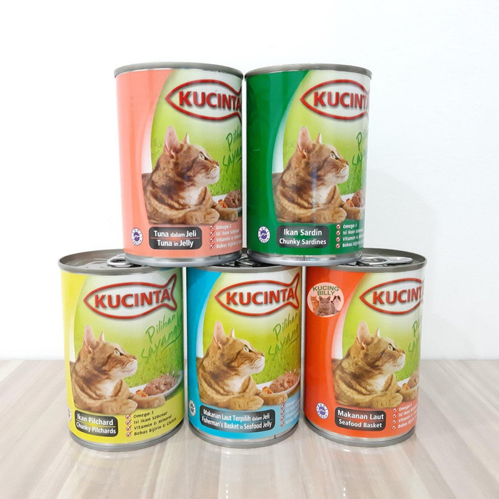Jual Makanan kucing basah - Kucinta 400gr - Jakarta Utara - Kucingbilly