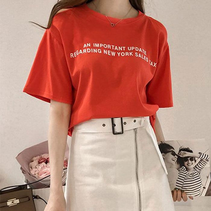 Jual Baju Kaos Katun Wanita Printing Kucing Lengan Pendek Jual Baju Kaos Katun Wanita Printing Kucing Lengan Pendek