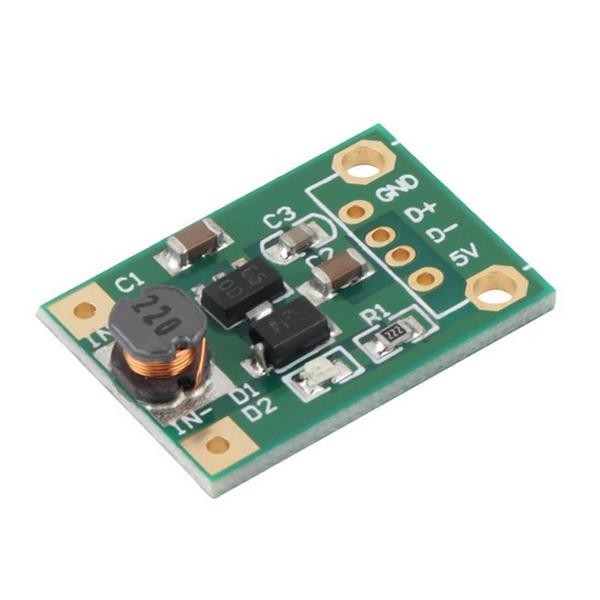 5pcs DC-DC Converter Step Up Boost Module 1-5V to 5V 500mA USB Charger