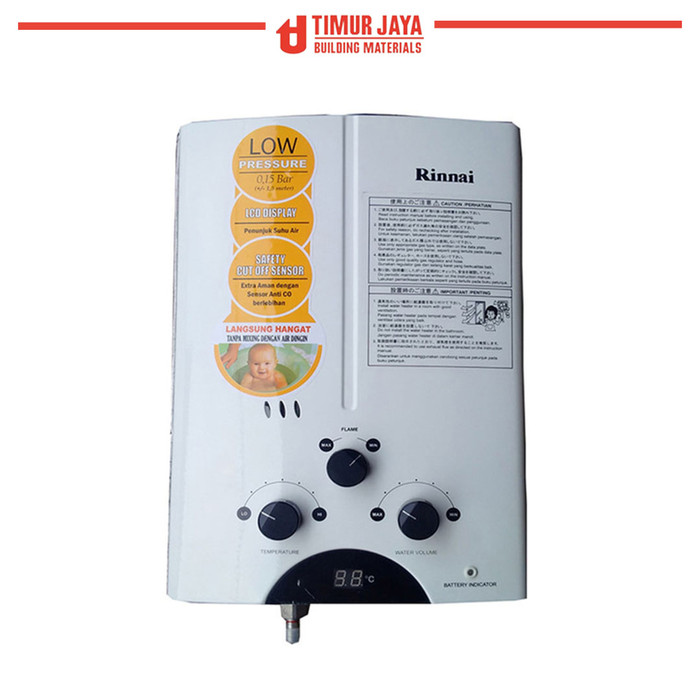 Jual Pemanas Air / Water Heater Rinnai 5t Gas REU-5CFC ...