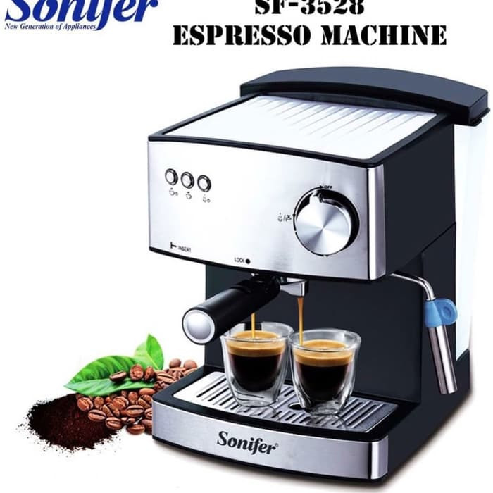 Jual Mesin Kopi Espresso Machine Sonifer Sf 3528 Coffee Machine Jakarta Pusat Solid Store Tokopedia