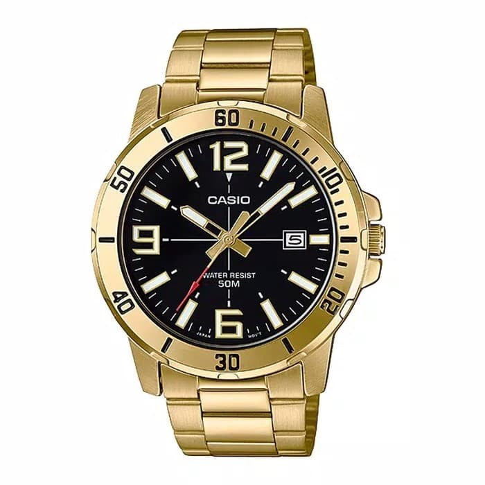 casio gold analog