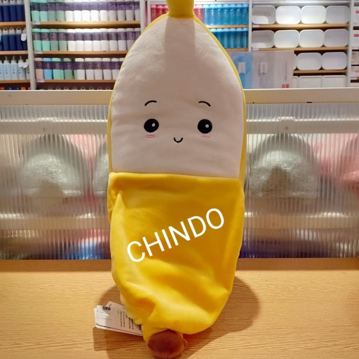 miniso banana stuffed toy