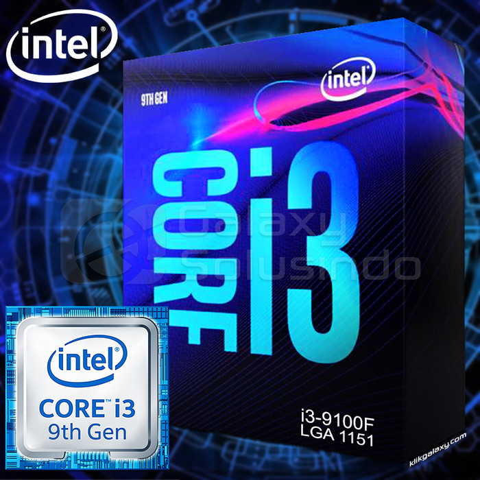 Jual Processor Intel Core i3-9100f CoffeeLake - Kota