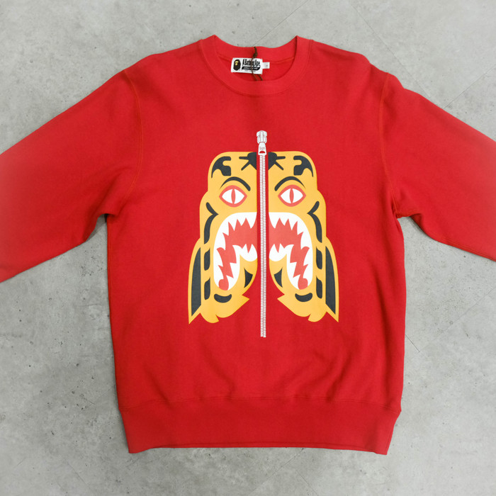 bape tiger crewneck