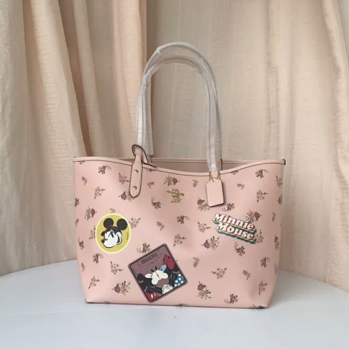 coach minnie mouse tote bag