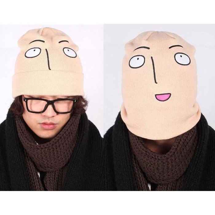 Jual topi kupluk topeng saitama one punch man superman 