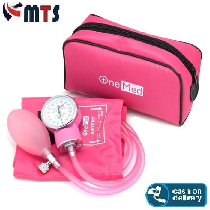 Jual Tensi Aneroid Onemed Tensimeter Kompas ONE MED - Abu