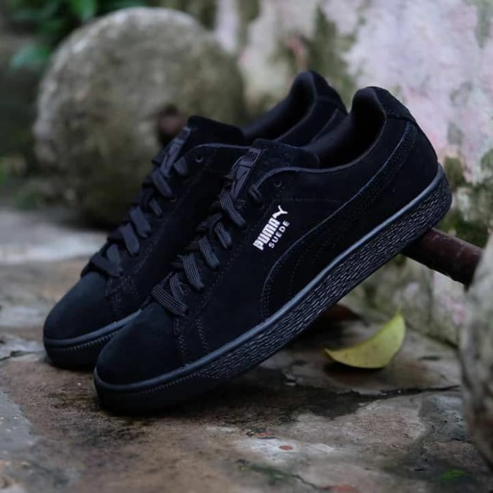 puma suede hitam