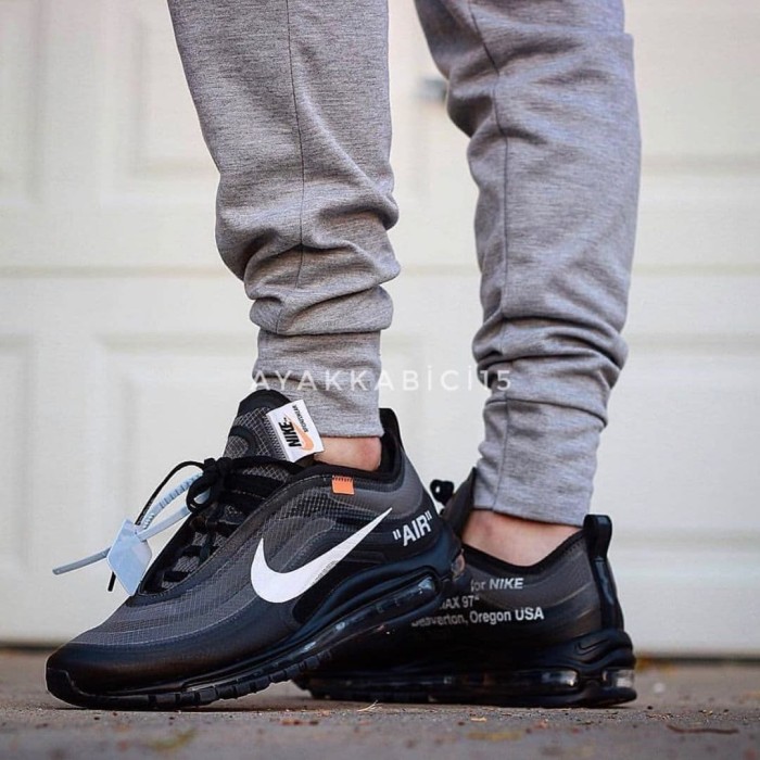 nike air max 97 off white black