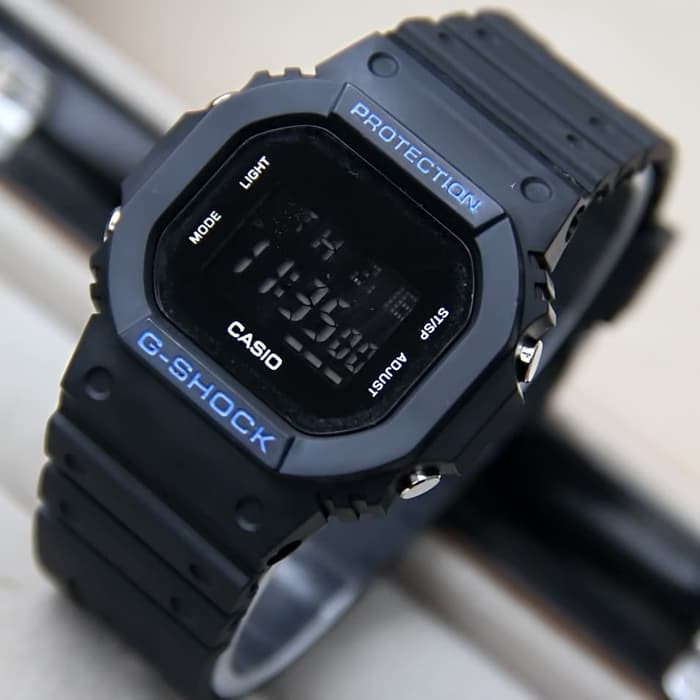 g shock dw5600 black