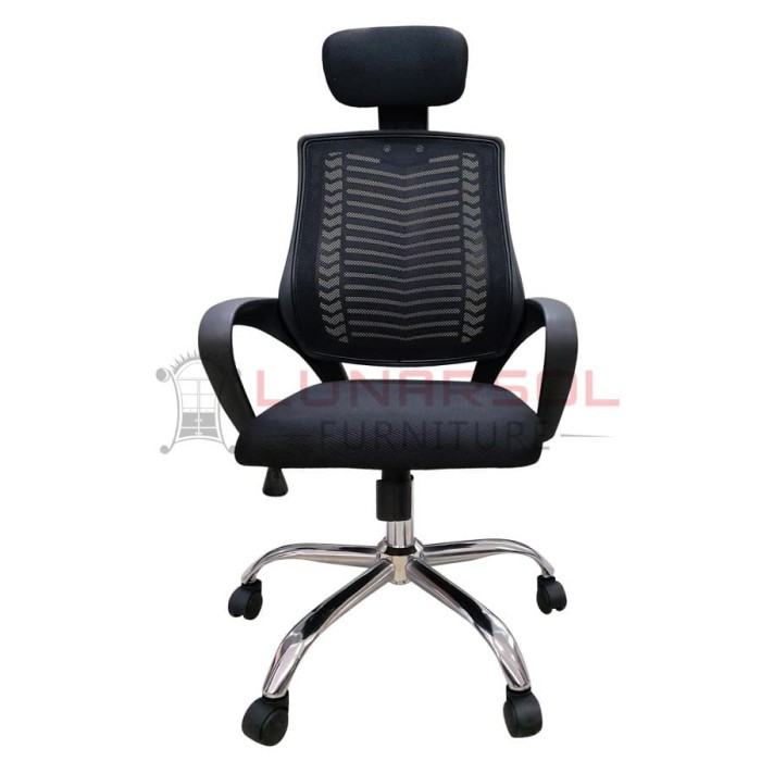 Jual Kursi  kantor kerja gaming  kaki  chrome Kota 