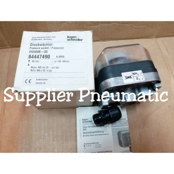 DG500B-6S Krom Schroder Pressure Switch