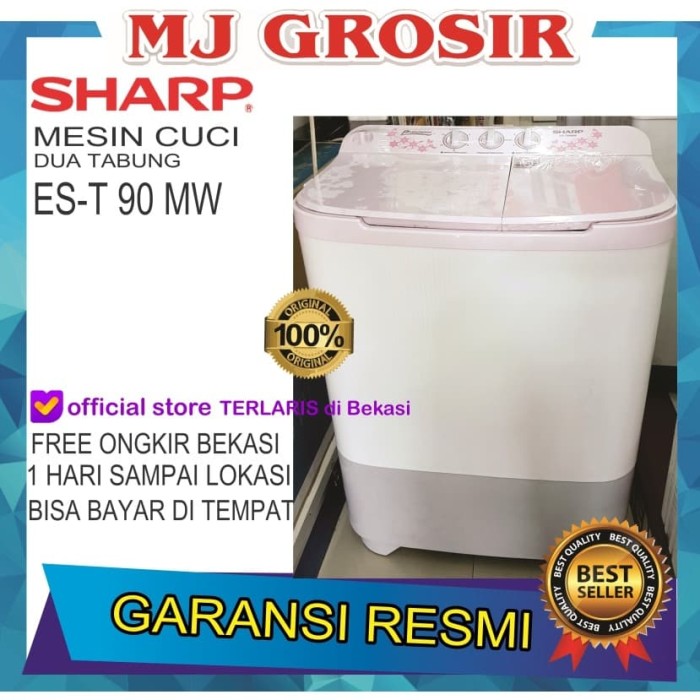 Jual MESIN CUCI SHARP EST 90 MW 9KG 2 TABUNG 90MW 9 KG ...