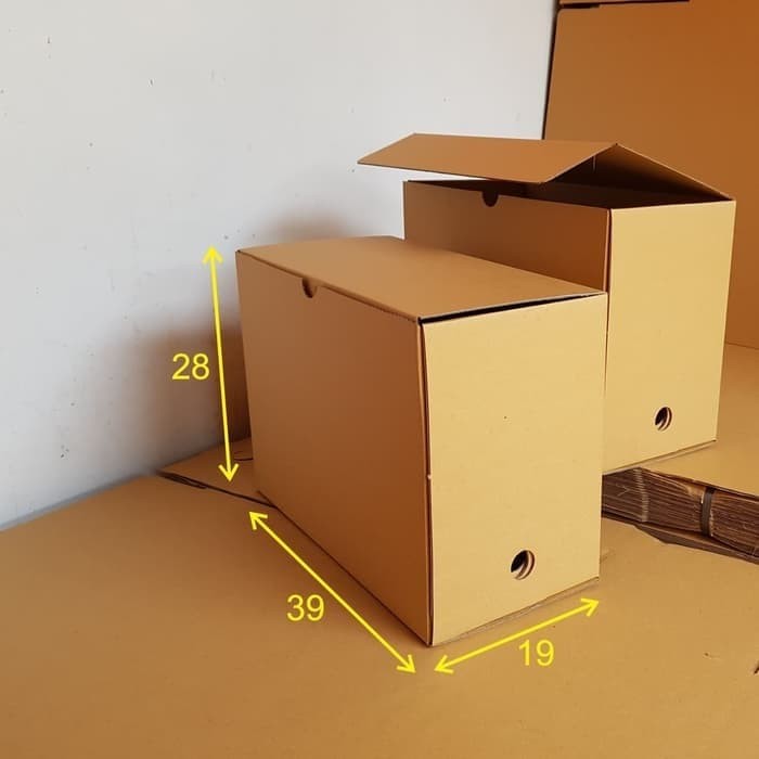 Jual KARDUS BOX FILE DOKUMEN ARSIP POLOS 39x19x28cm Jual KARDUS BOX FILE DOKUMEN ARSIP POLOS 39x19x28cm