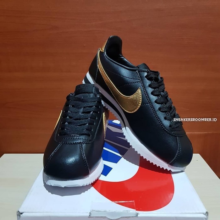 nike cortez xlv black