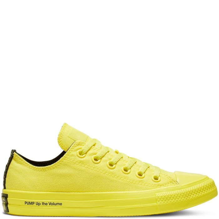 converse ox yellow