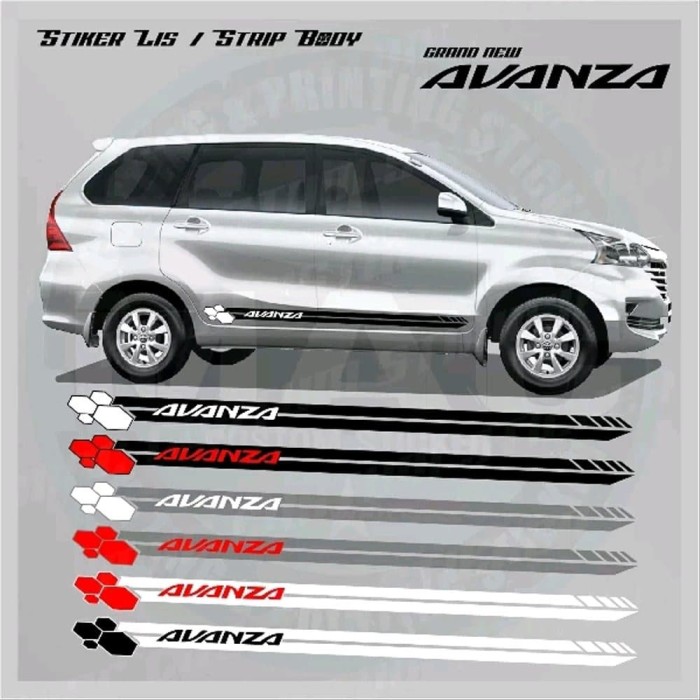 40+ Trend Terbaru Stiker Body Mobil All New Xenia - Sticker Fans