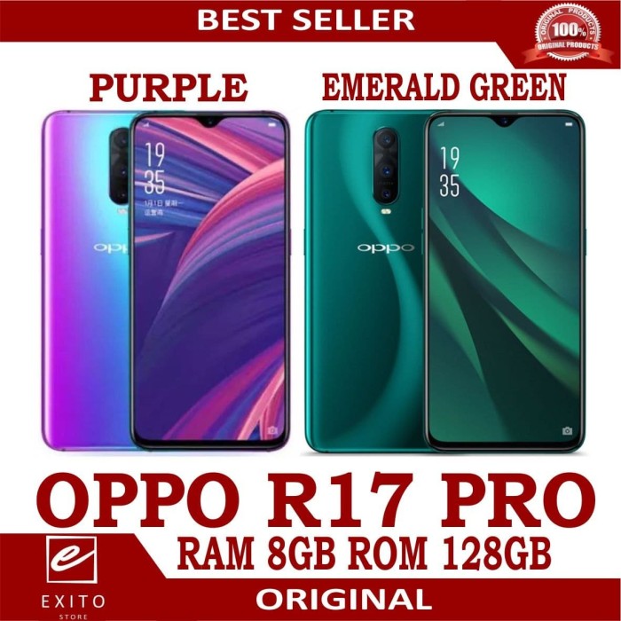 Jual OPPO R17 PRO EMERALD GREEN RAM 8/128 GARANSI OPPO