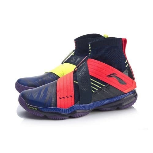 Jual Sepatu  Badminton  Lining  Ranger 4 0 AYTP015 Navy 
