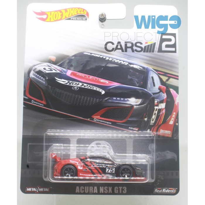 hot wheels acura nsx gt3