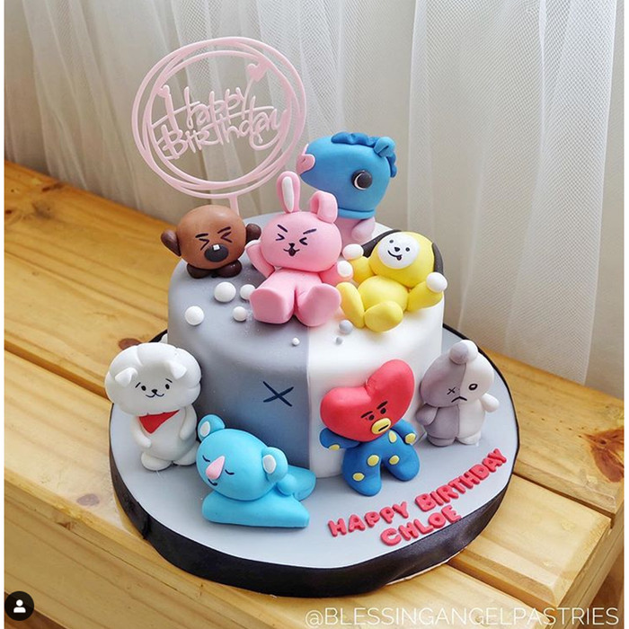  Bt21  Cake Korean Idol