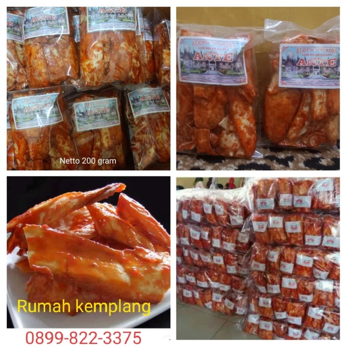 Foto Produk KRiPiK BALADO SANJAY ANTE PAKET 5 BUNGKUS dari Rumah kemplang